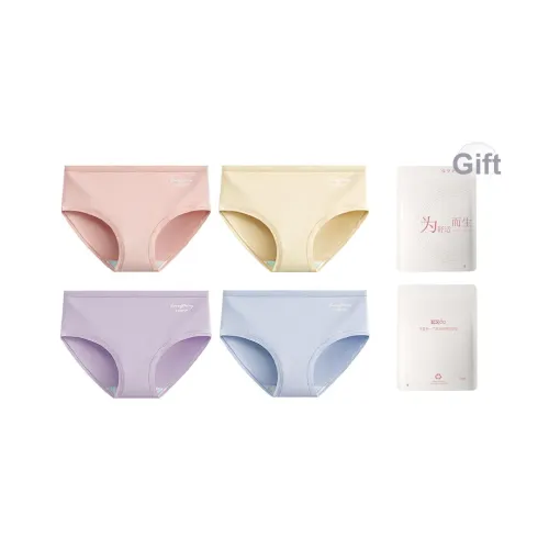 Red Bean Нижнее белье Женское Сумка для покупок 4 шт