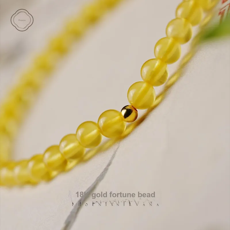 Phoenix Nirvana Beeswax Amber Bracelets Women's-1