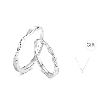 TRUE ME Colored Glaze Rings Unisex