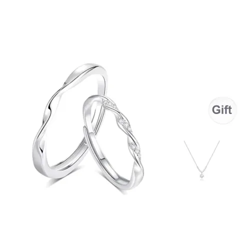 TRUE ME Colored Glaze Rings Unisex