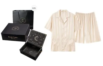 Kerener Pajama Set Men's Apricot Pink