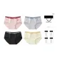 4 Pack[Black+Light Yellow+Cloud Gray+Bright Pink]