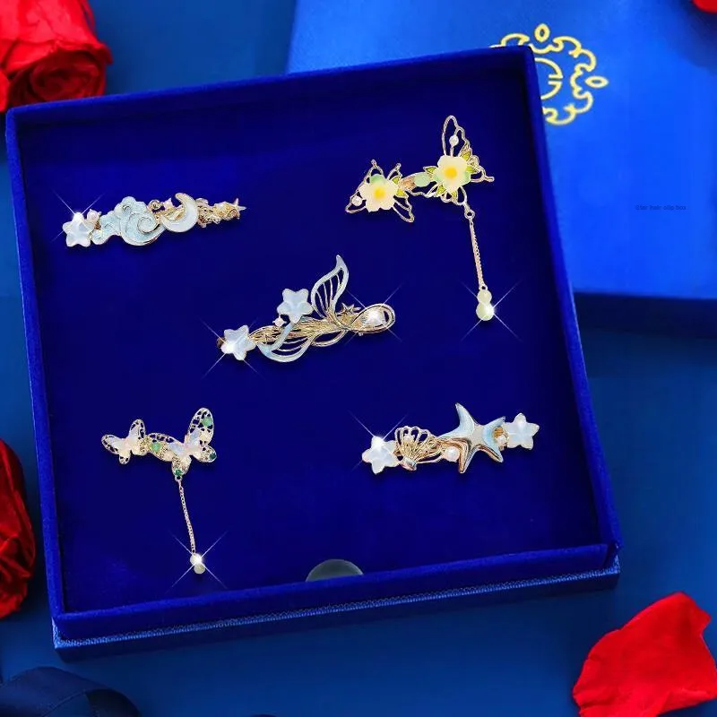 Enchanting Cat Alloy Hair Clips Women's-5