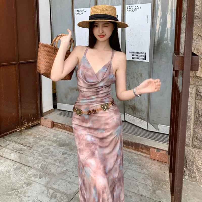 FLIM Sleeveless Dresses Women's-3