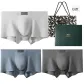 Solid Color 3 Pack Box Included+Shopping Bag (Light Heather Gray+Medium Gray+Iron Gray)