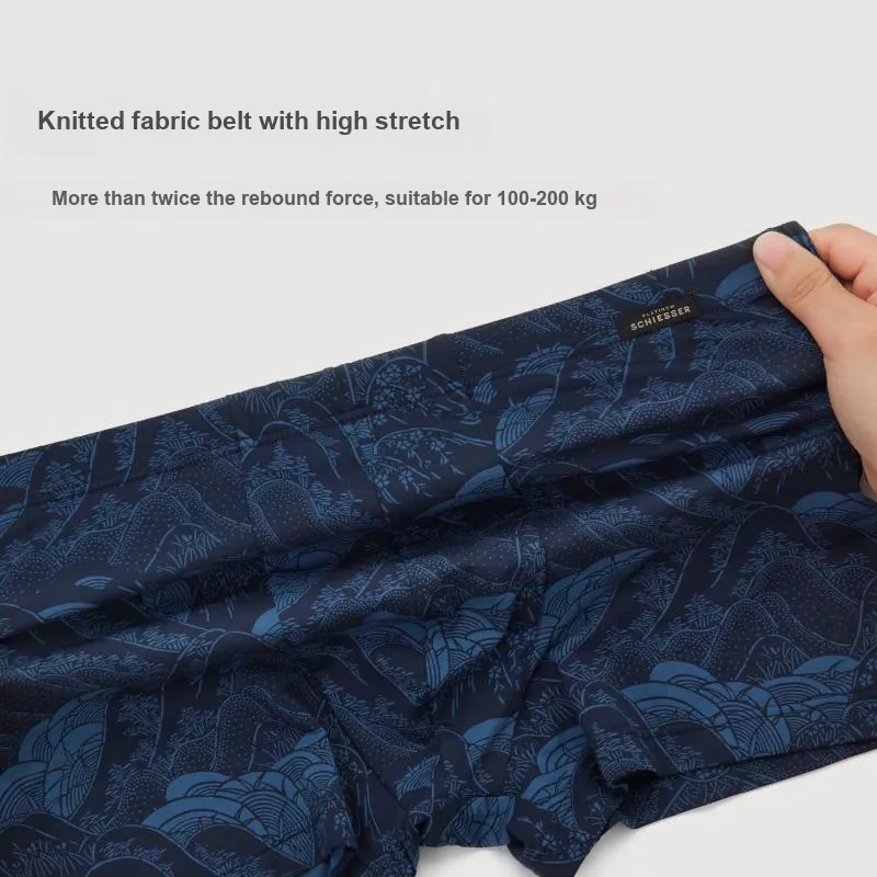 Shuya Underpants Men's 1 Pack Royal Blue-9