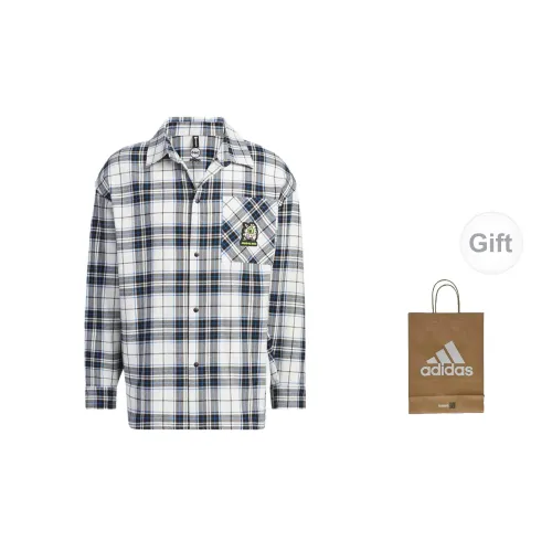 Adidas Shirts Men Black And White Shirts Gift Bag Included