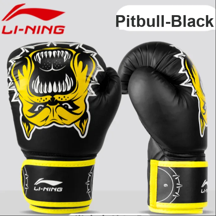 LINING YOUNG Boxing Gloves PU Kids'-4