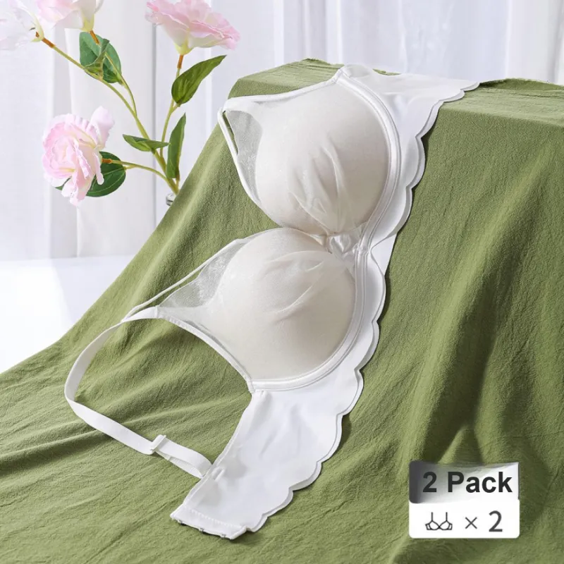 Lanza Bra Women's Gift Box Set Champagne Skin-18
