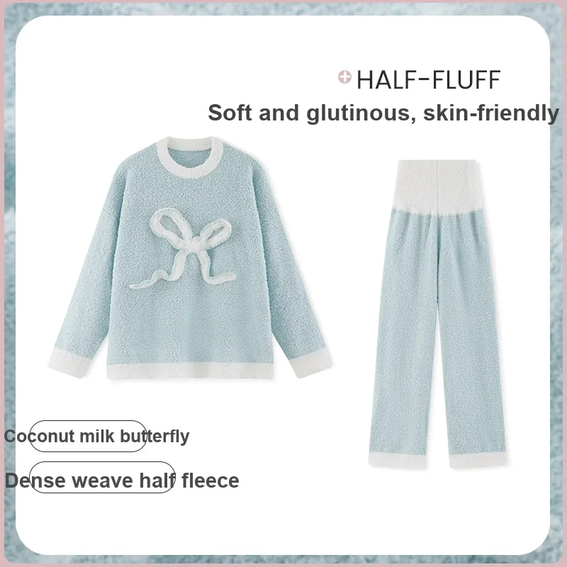 Beast's Secret Pajama Set Women's Blue-4