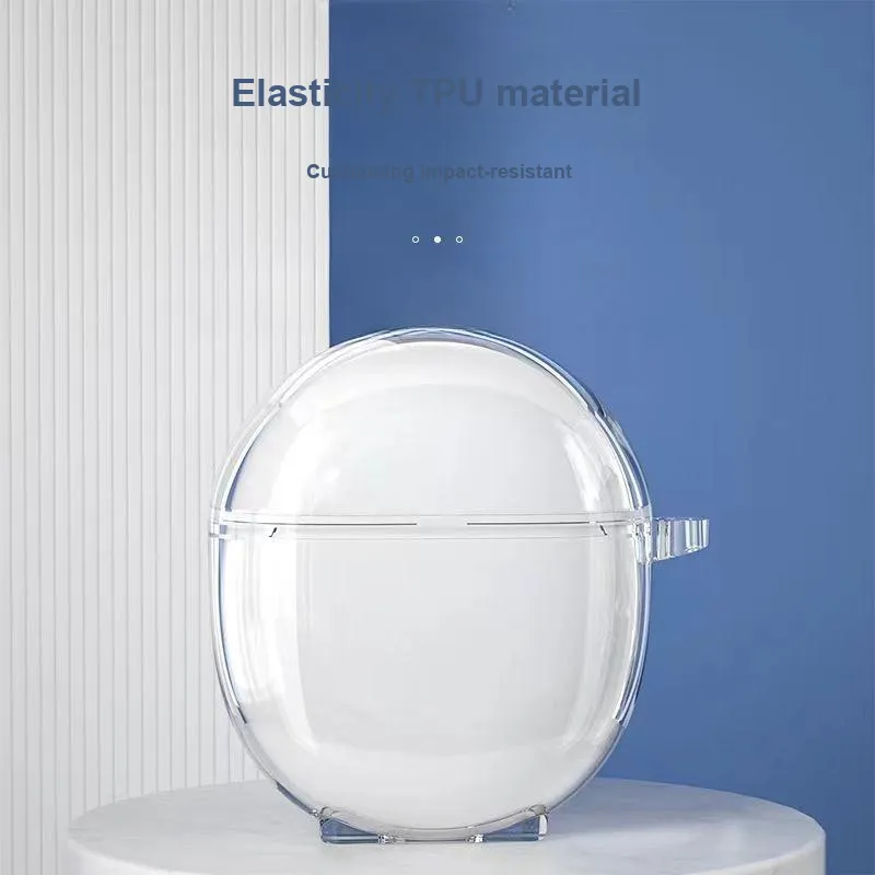 CHRROTA Compatibility  VIVO TWS 4 TPU Transparent, Impact Resistant, Dust Resistant Headphone Cases-1