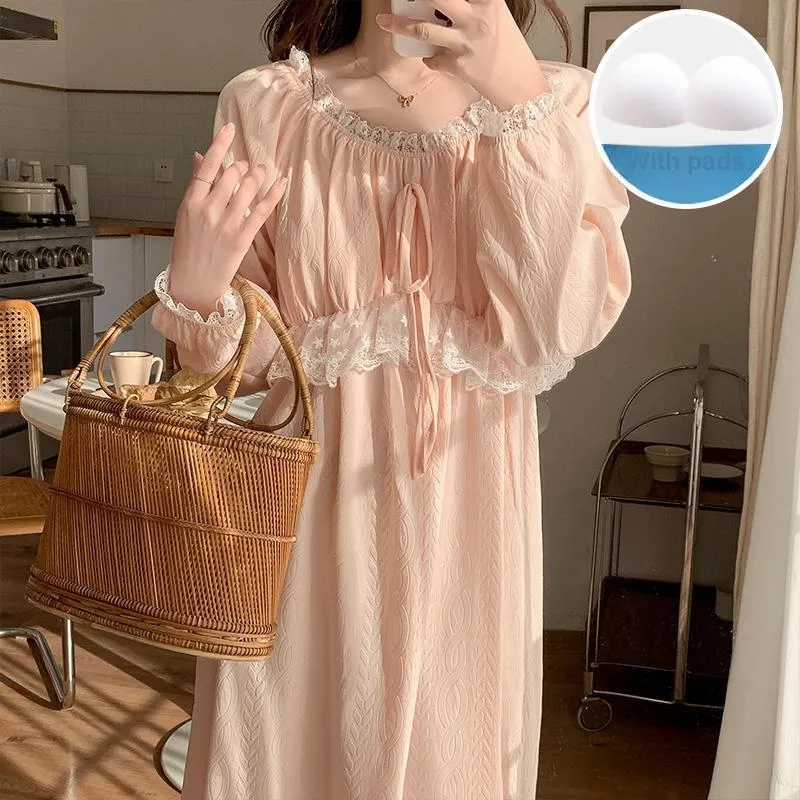 Sleeping Beauty Nightgown Women's Pink-4