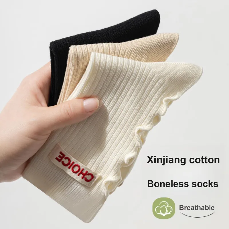 XXLLG Mid Calf Socks Women's 2 Pack-1