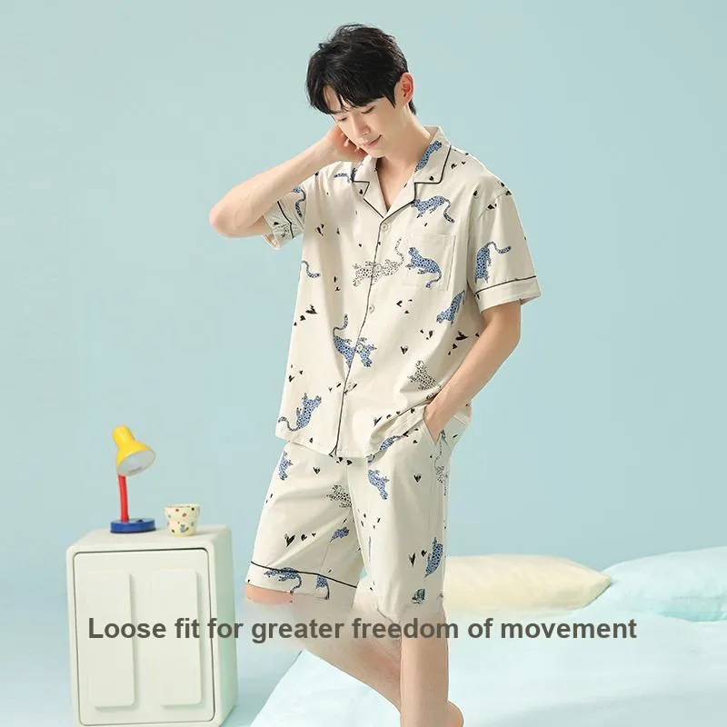 PBENO PD Pajama Set Men's Image Color-7