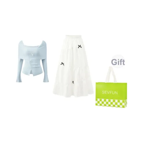 7 SEVFUN Женские Комплекты с юбкой
