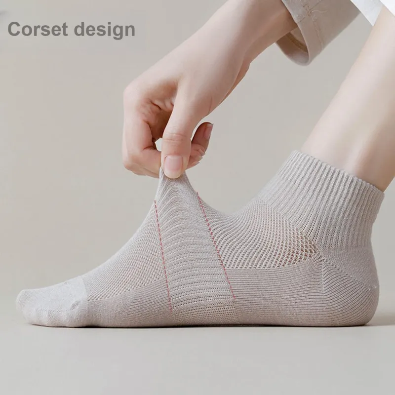 MANCHU Mid Calf Socks Women's 7 Pack-3