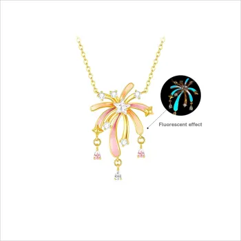 CHOW TAI SENG S925 Silver Necklaces Women's