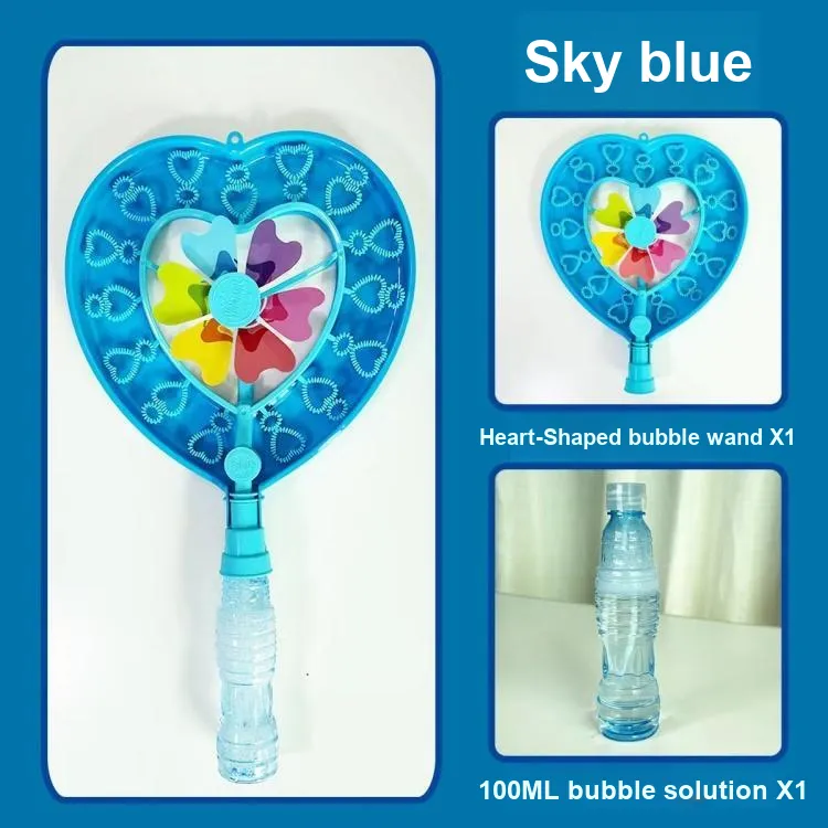 KecoSweet Pinwheels Outdoor Play Bubble Machines-6