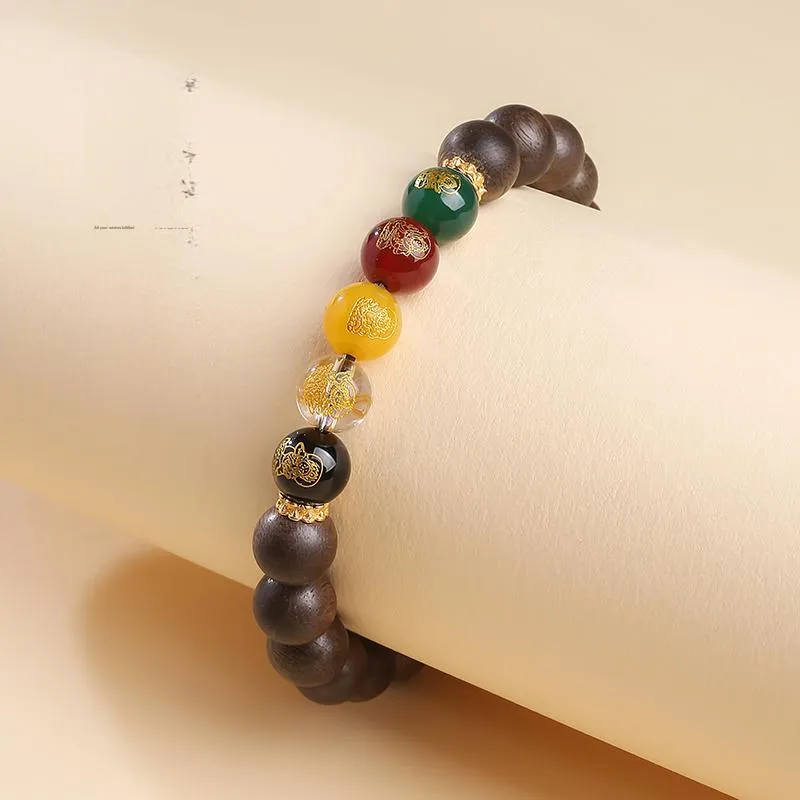 MUSHENGYUAN Fragrance Agarwood Bracelets Unisex-4