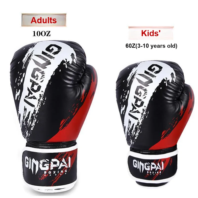 Competition Boxing Gloves PU Unisex-10