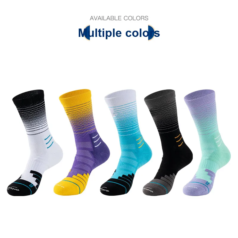 Gentle Welcome Basketball Socks Unisex-7