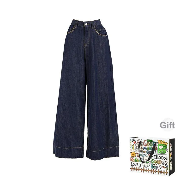 OURUOKE Jeans Women's-4