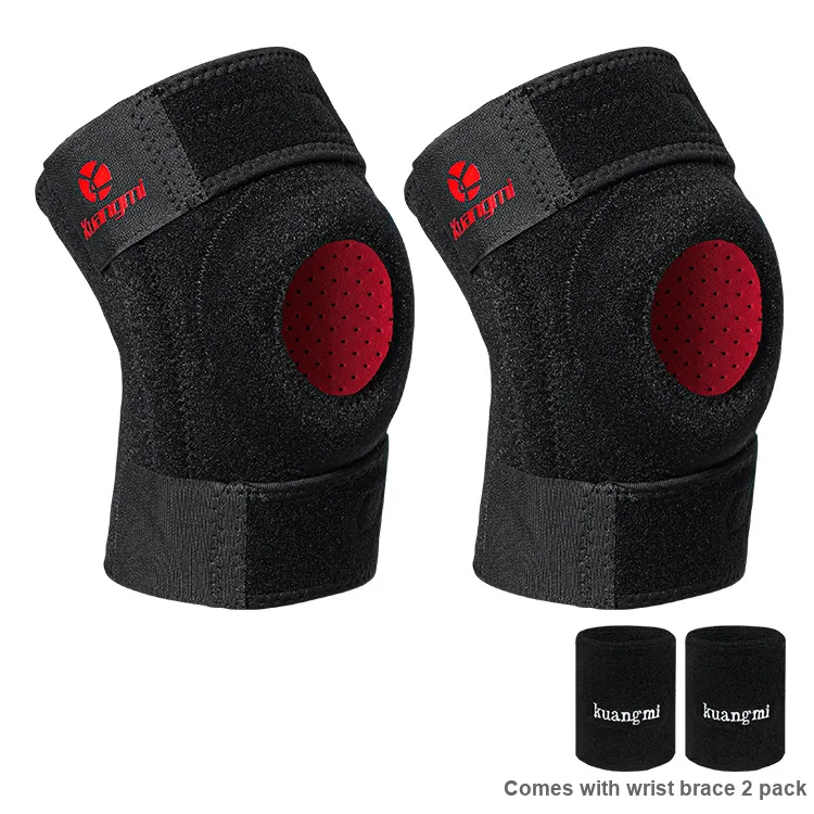 Kuangmi Mountaineering Basketball Fitness Unisex Knee Pads-0
