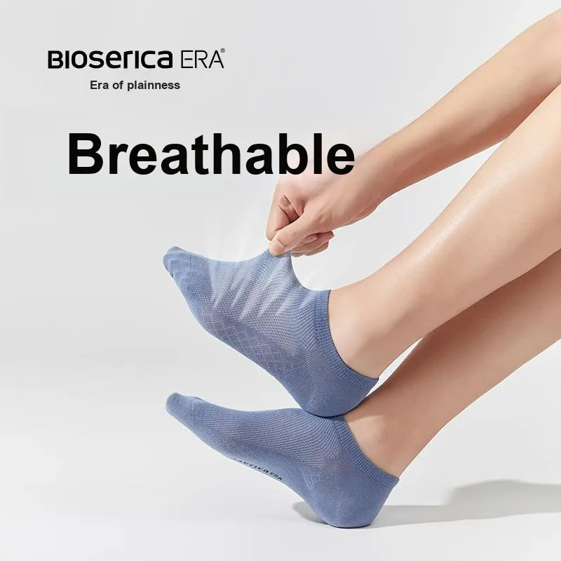 BIOSERICA ERA No-Show Socks Unisex 5 Pack-1