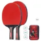 [Luxury Flagship Professional Edition]1 Long Handle+1 Short Handle+Original Thickened Racket Bag+3 Pcs Competition Exclusive Balls
