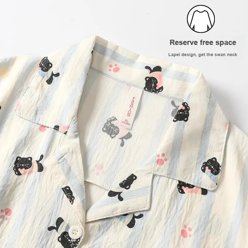 XIAFENYAN Pajama Set Women's Apricot-2