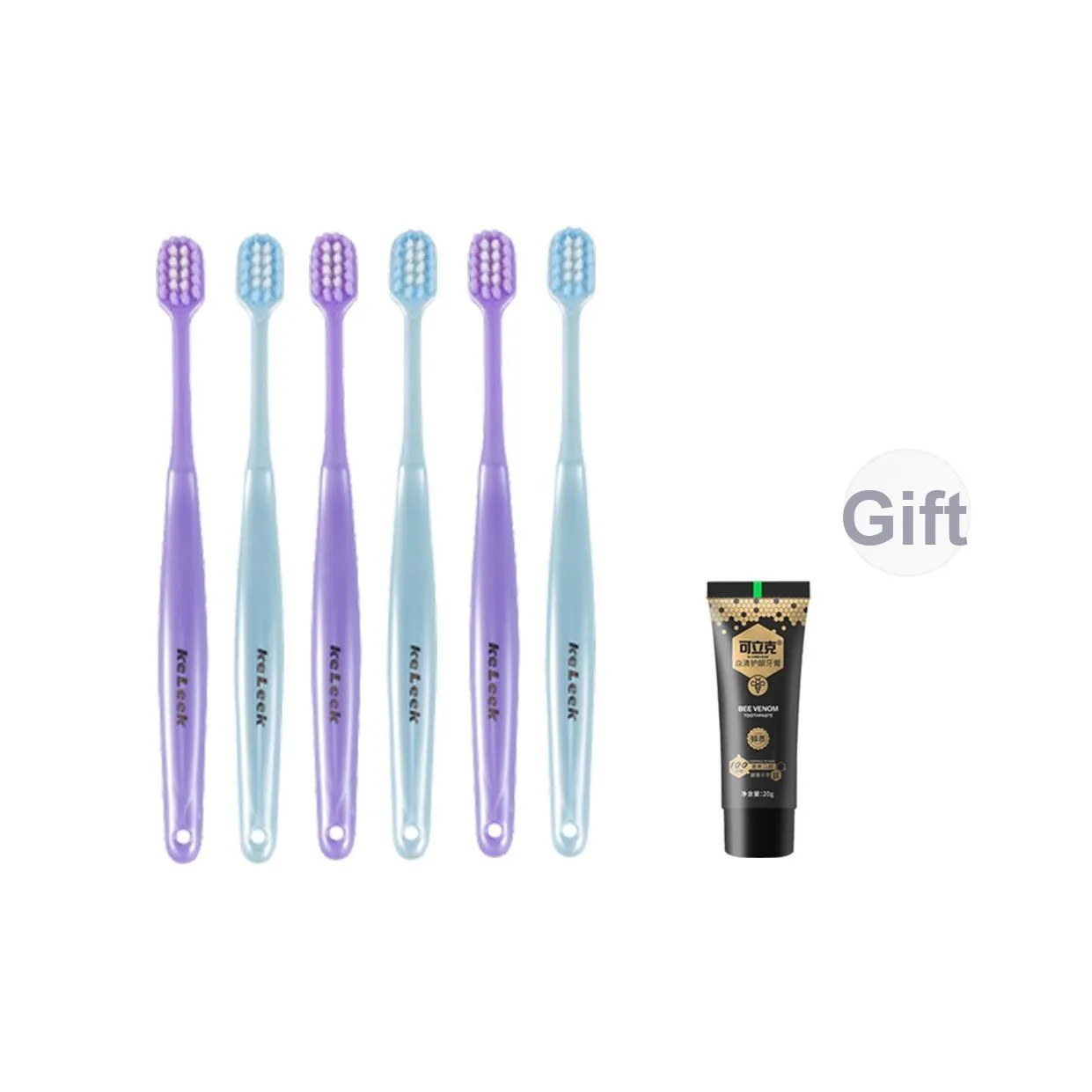 Бристольная зубная щетка Bee Colic Soft Bristle для чистки зубов