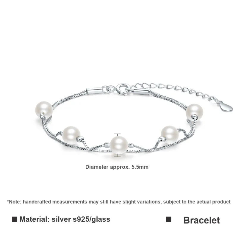 Century Edge Jewelry S925 Silver Bracelets Women's-4