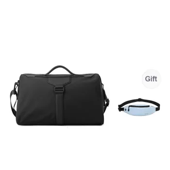 PIERRE CARDIN Fabric Business Travel Bag Travel Bag Men's Black