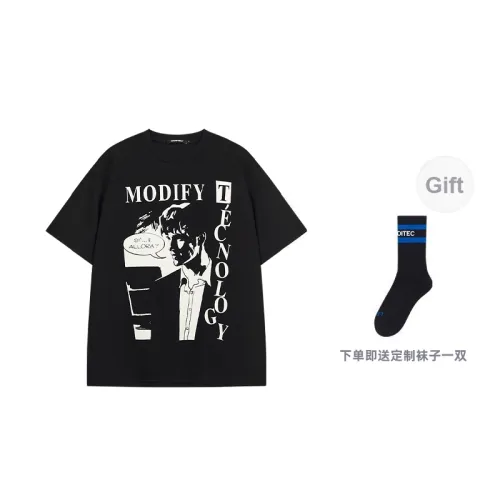 MODITEC T-Shirts Unisex Black