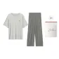 Gray Stone Green-Men's-Short-Sleeved Shirt and Pants
