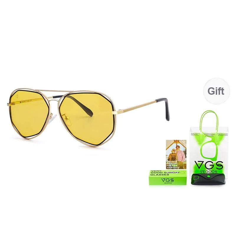 VEGOOS Aviator Sunglasses Men's-4