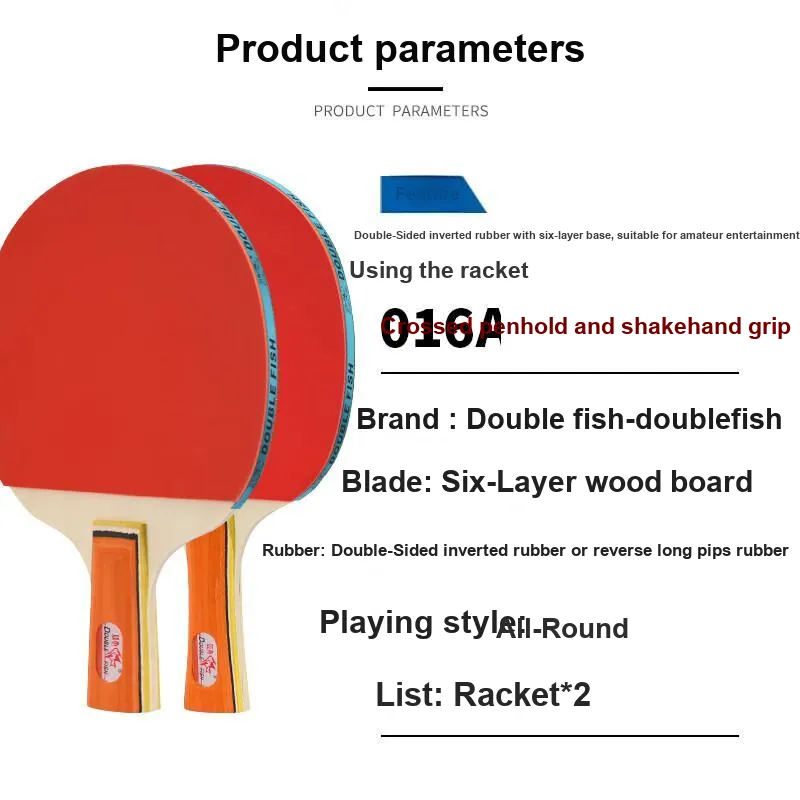 DOUBLE FISH Ping Pong Paddles-3