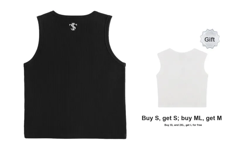 STK SMALL TOWN KID Tank Tops Unisex 2 Pack-19