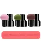 Multicolor Mushroom Powder Puff 3 Pack: Pink+Matcha+Coffee