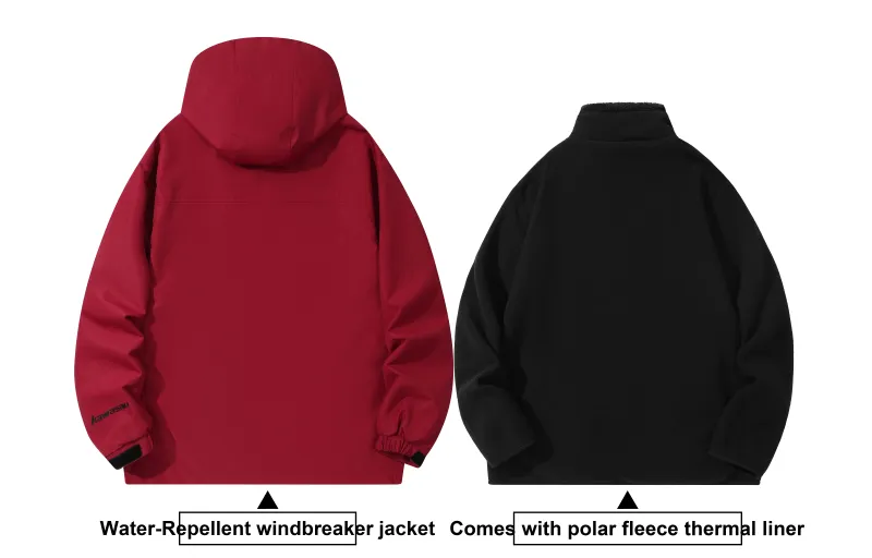 Kawasaki Waterproof And Windproof Windbreaker Jacket Unisex-9