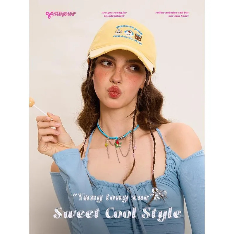 Classmate Yang Cotton Baseball Caps Unisex-2