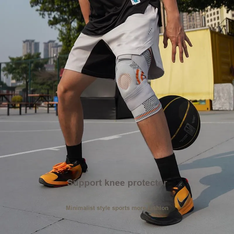 SMVP Knee Pads Polyester, Polyamide, Elastane, Silicone Basketball Unisex-2