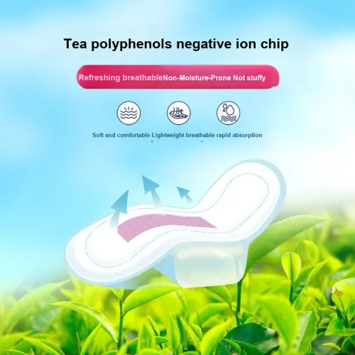 CAMELLIA WOMAN Ночной уход Хлопок Нежные Гигиенические прокладки Удобные Сухой Wa Свежий Мгновенное впитывание 350 мм