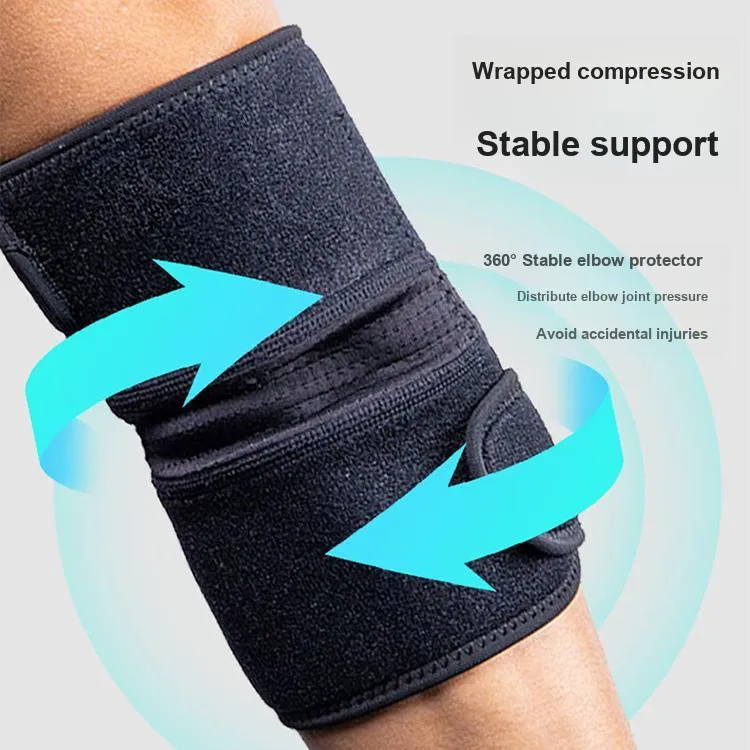 UMA Elbow Pads Breathable Warm Black Polyamide Unisex Basic Protective-2