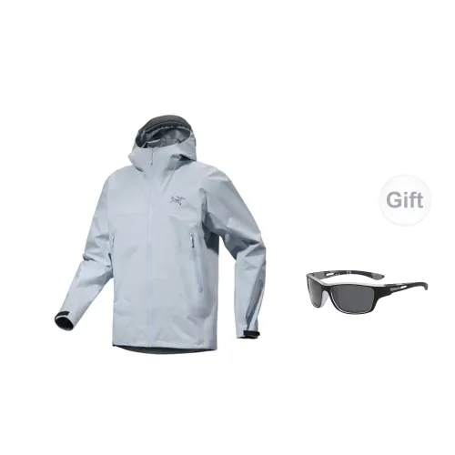 Arcteryx Beta Series Windbreaker Jackets Men Dawn Blue+Free Eyeglasses