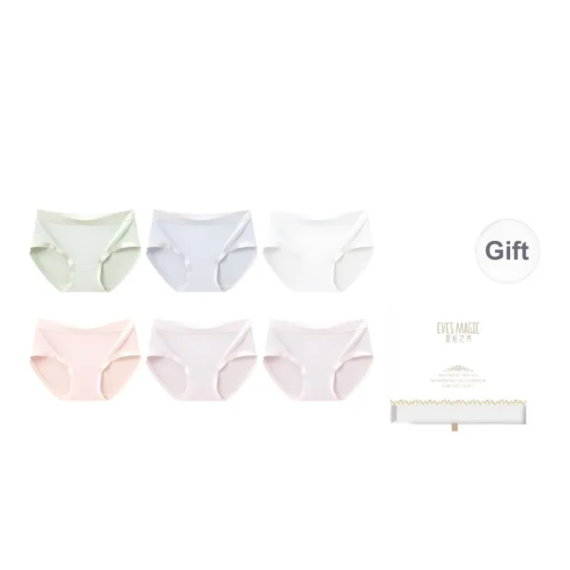 XIA.WA.ZHI.XIU Underpants Women's Shopping Bag 6 Pack-12