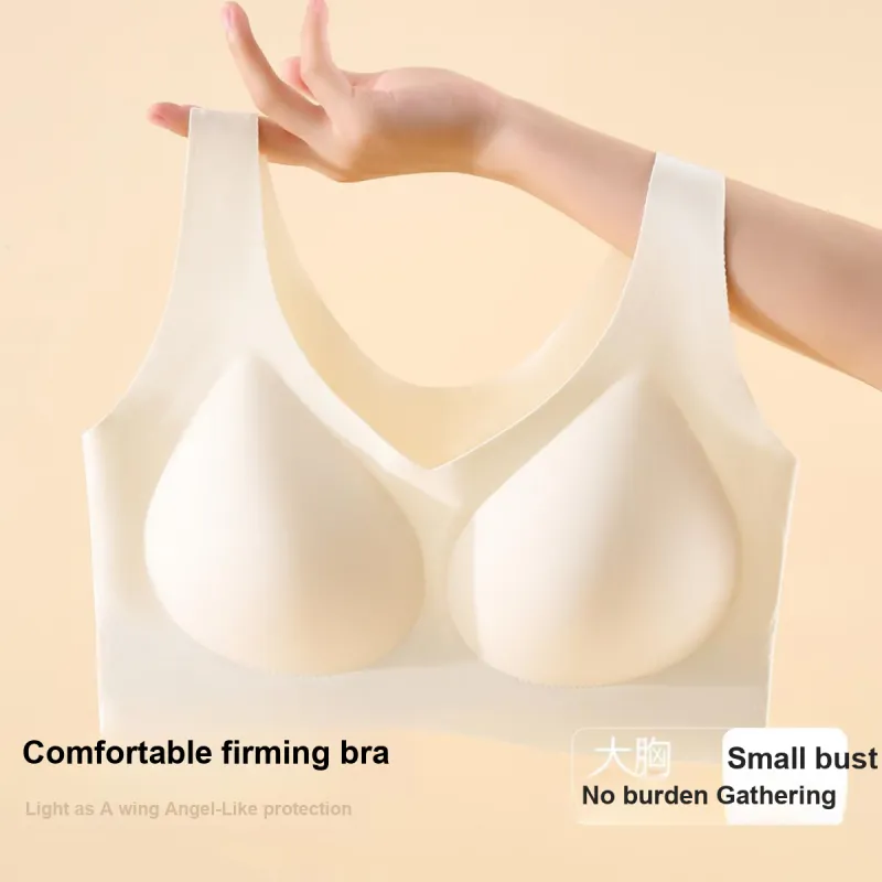 MIIOW Bra Women's Soft Gray Purple-88