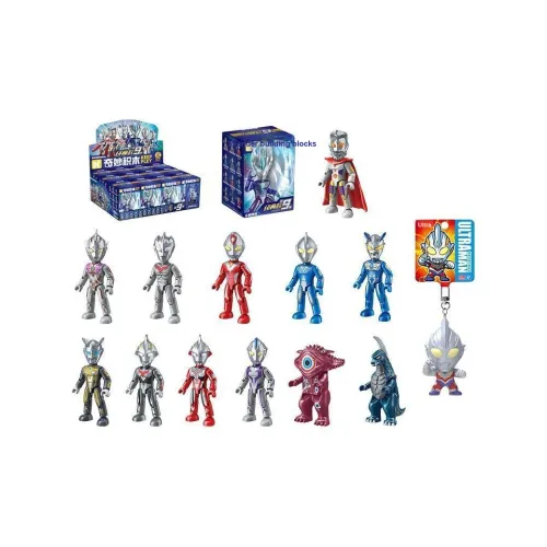 QIMENGJIMU New Generation Ultraman Классический Эпизод 9 Слепые коробки Один Mystery Коробка Целая коробка 12 шт