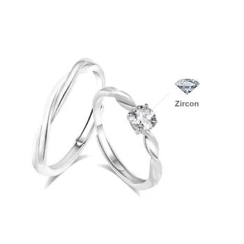 KINGEE Mexico Crystal Cave Couple Rings Rings Unisex