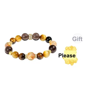SHUIBEI Tiger's Eye Stone Bracelets Unisex